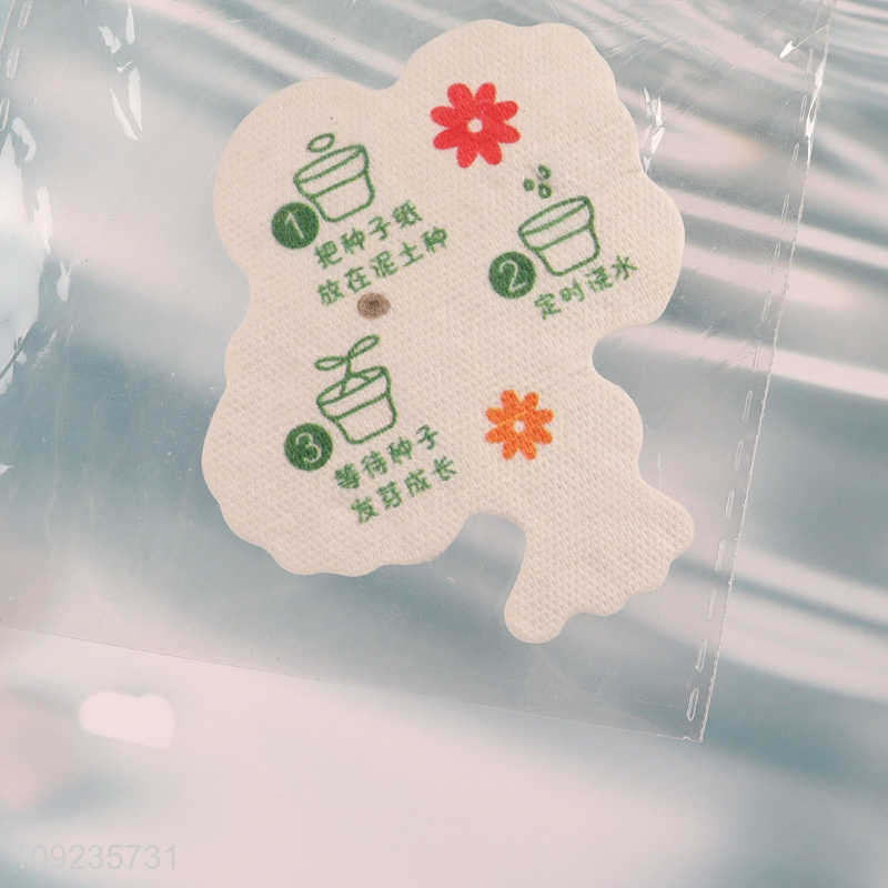 Wholesale Plantable Seed Paper Card Flower Seed Paper Card Wedding Gift