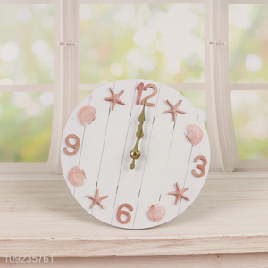 New Product Beach Wall Clock Battery Operated Decorative Wall Clock