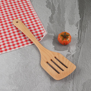 Hot Selling Wooden Slotted Spatula Flat Wooden Spatula For Cooking