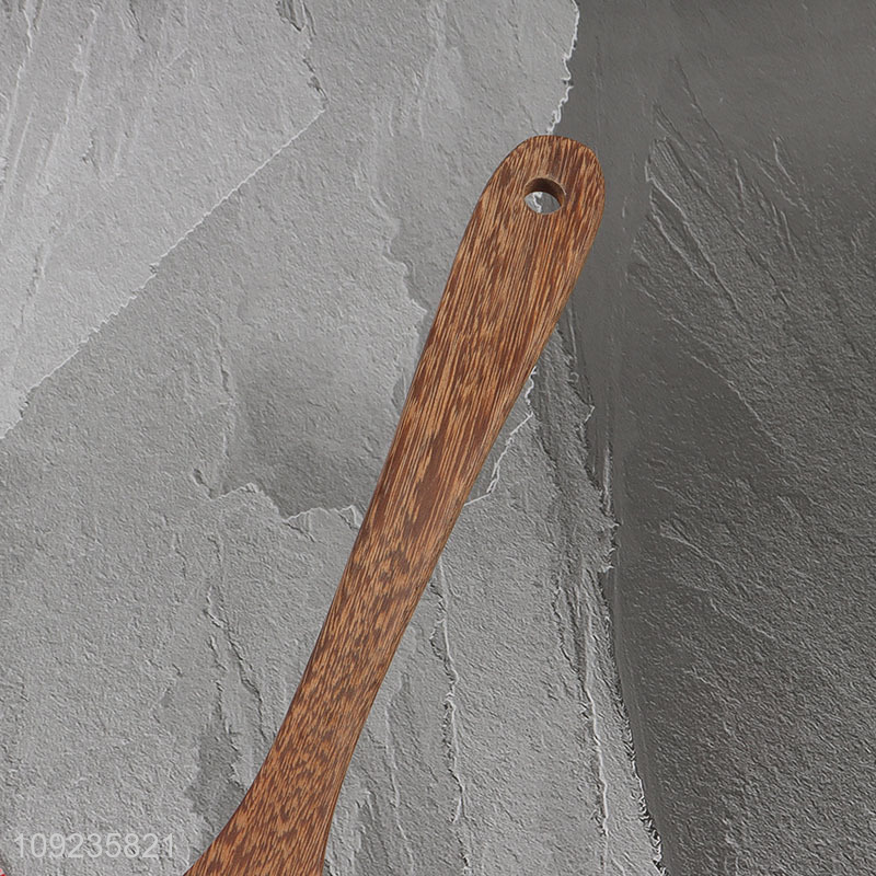 High Quality Natural Wooden Slotted Turner Wooden Slotted Spatula