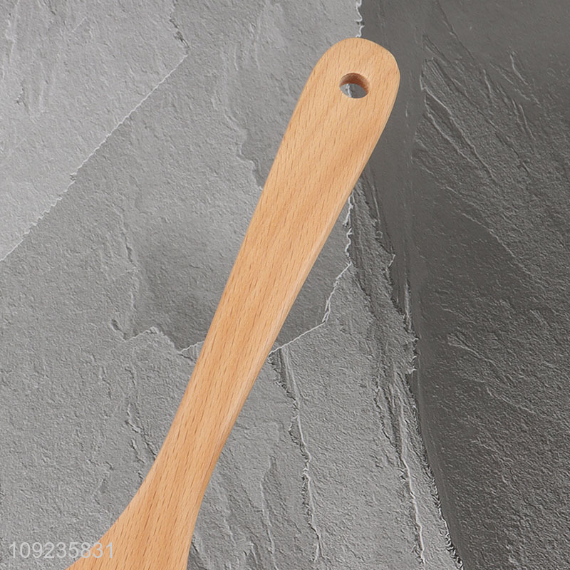Hot Selling Wooden Slotted Spatula Flat Wooden Spatula For Cooking