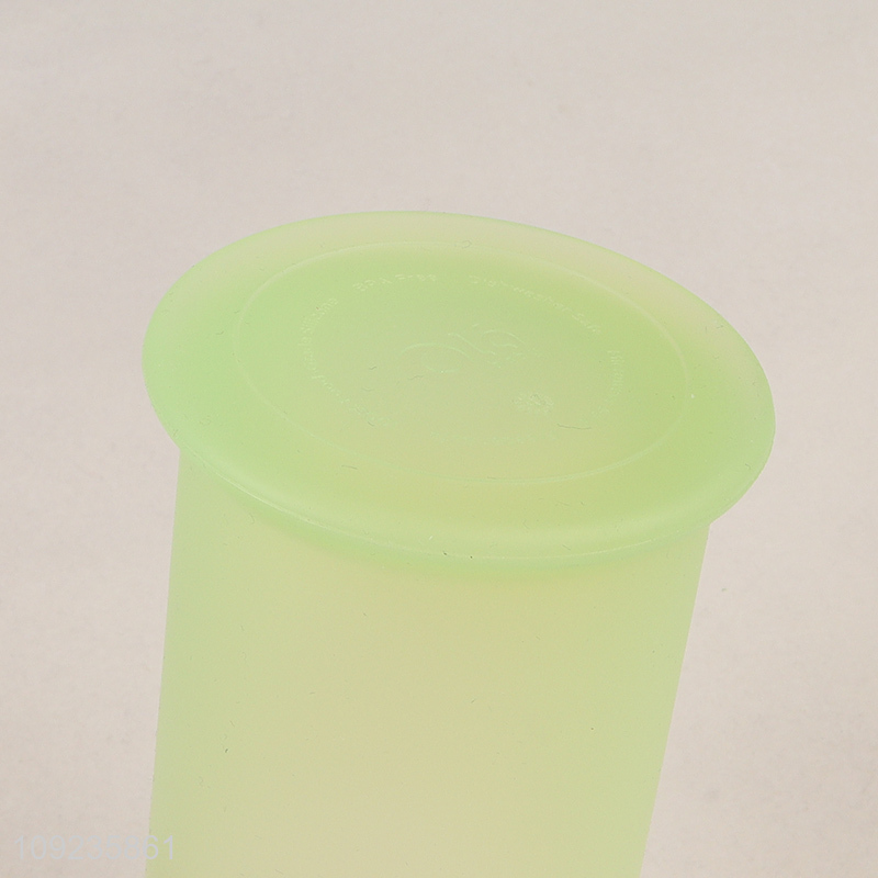 New Product 5Oz 150Ml Silicone Baby Training Cup with Lid & Straw