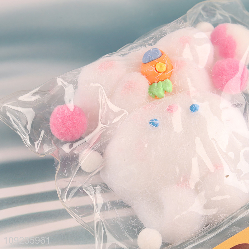 Hot products cartoon rabbit non-toxic tpr squeeze toys for sale