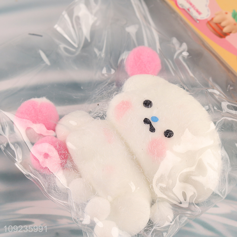 Low price cartoon puppy non-toxic tpr squeeze toys for kids adult