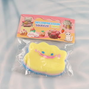 Good selling cartoon kids adult tpr squeeze toys stress relief toys