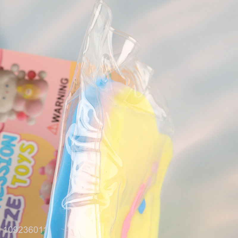 Good selling cartoon kids adult tpr squeeze toys stress relief toys