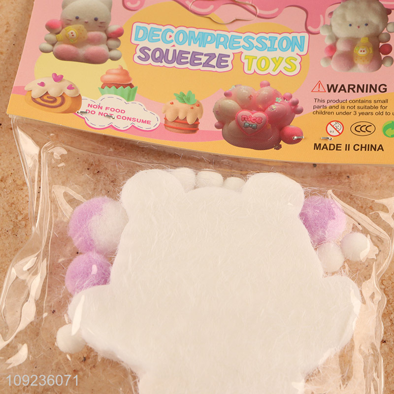 New product cartoon non-toxic tpr squeeze toys stress relief toys for sale