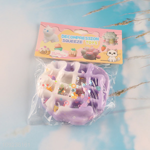 Top quality dessert series tpr squeeze toys stress relief toys for sale