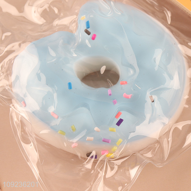 China wholesale donut shape non-toxic tpr squeeze toys stress relief toys