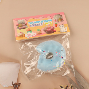 China wholesale donut shape non-toxic tpr squeeze toys stress relief toys