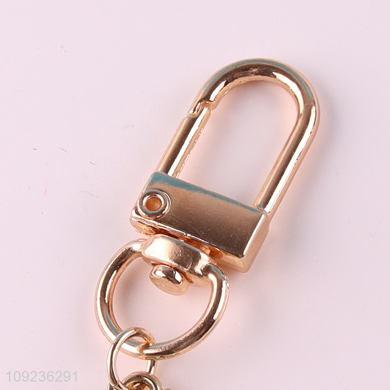 Top selling butterfly shape alloy keychain key rings wholesale