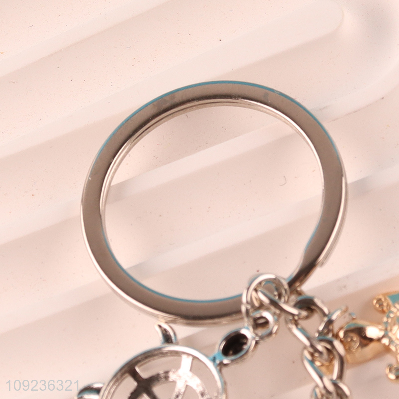China factory portable metal alloy keychain key rings for sale