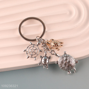 China factory portable metal alloy keychain key rings for sale