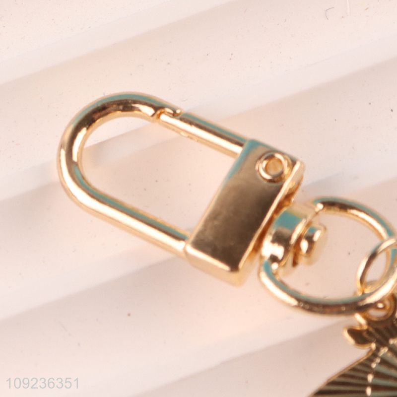 Latest products portable alloy keychain key rings for gifts
