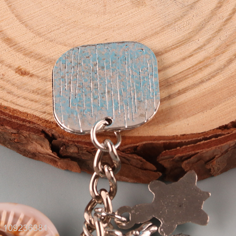 Popular products portable creative gifts alloy keychain key rings for sale