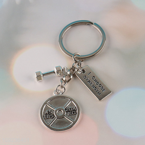 Top quality portable souvenir gifts alloy keychain key rings for sale
