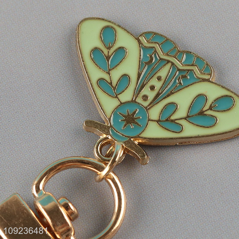 China products portable creative alloy keychain key rings for sale