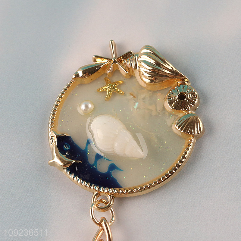 Factory direct sale portable creative alloy keychain key rings for gifts