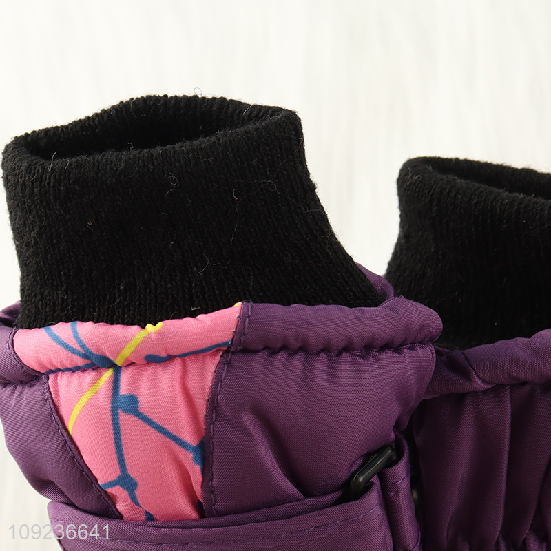 Hot products women outdoor winter waterproof sports ski snow gloves