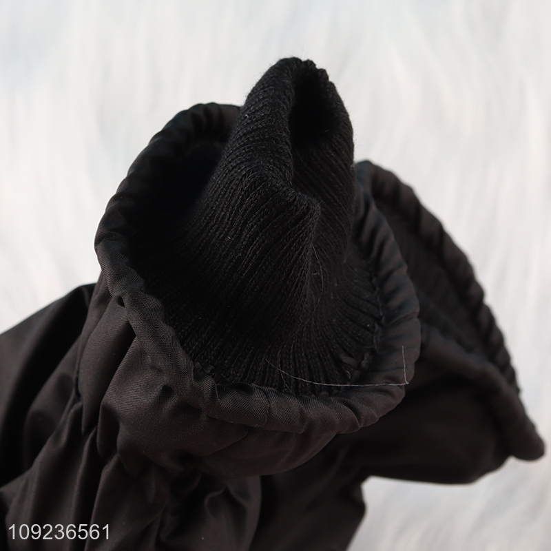 Popular products black winter warm thickened polyester gloves for sale