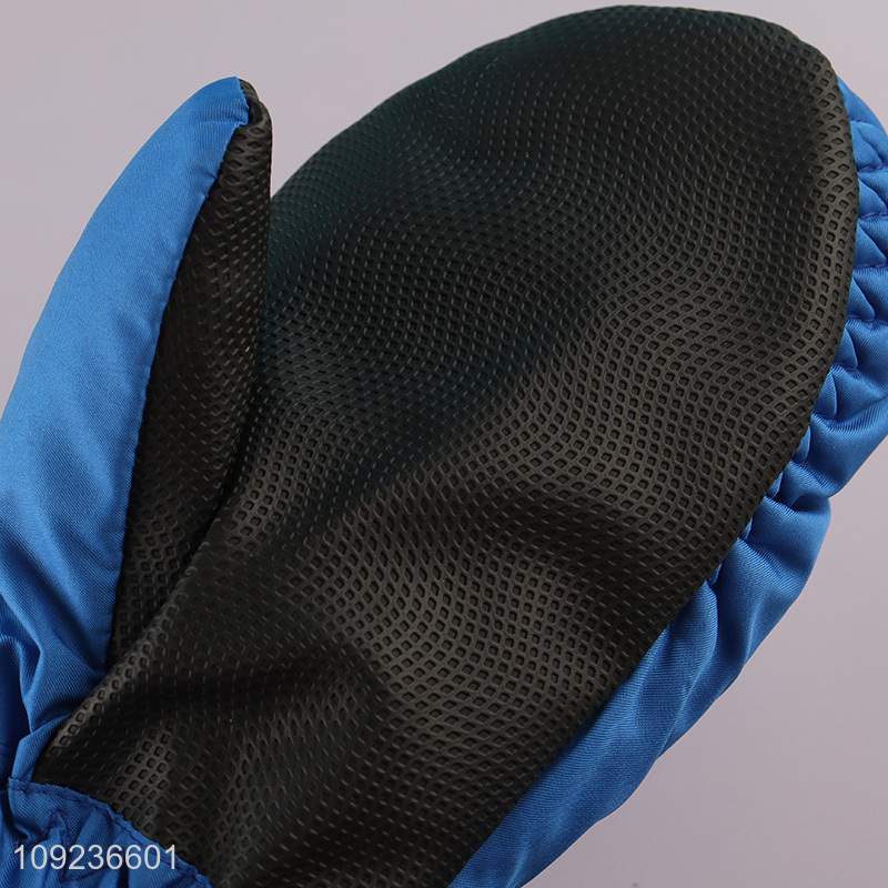 Factory supply cartoon children polyester gloves winter warm gloves