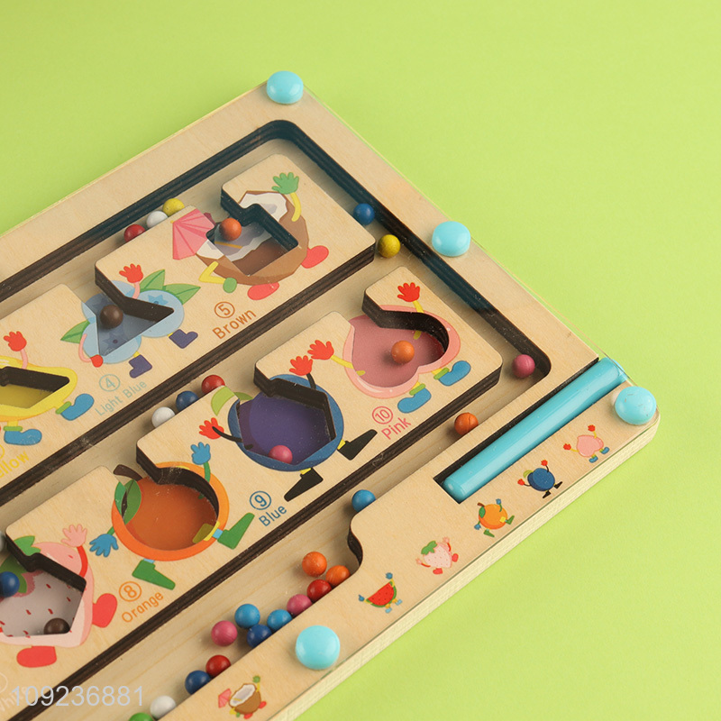 China factory kids educational toys magnetic bead maze toys for sale