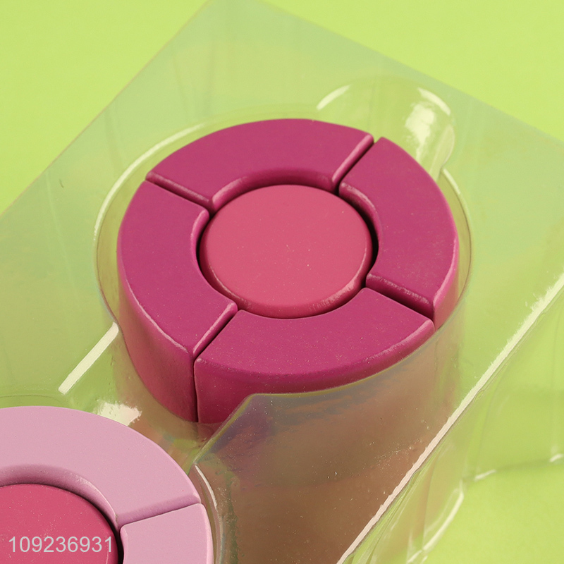 Factory wholesale 12pcs geometric block building block toys educational toys