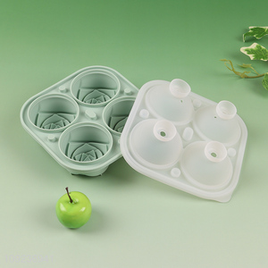 Good Quality Food Grade Silicone Ice Tray Ice Cube Molds with Lid