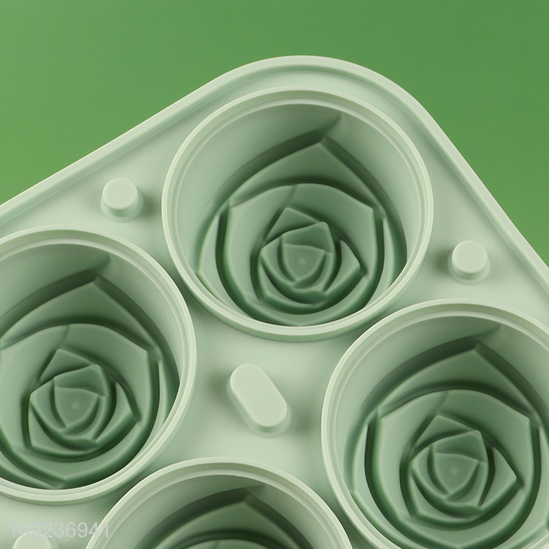 Good Quality Food Grade Silicone Ice Tray Ice Cube Molds with Lid