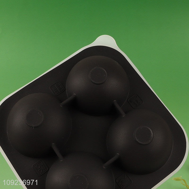 High Quality Silicone Ice Cube Tray for Whiskey Cocktail & Juice