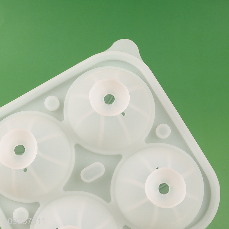 Factory Supply Silicone Ice Cube Molds for Whiskey Cocktail Bourbon