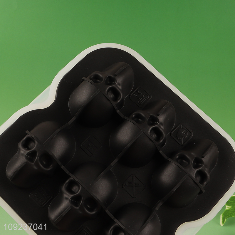 New Arrival Food Grade Silicone Ice Tray Ice Cube Molds with Lid