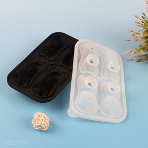 Hot Selling Food Grade Silicone Ice Tray Ice Cube Molds with Lid