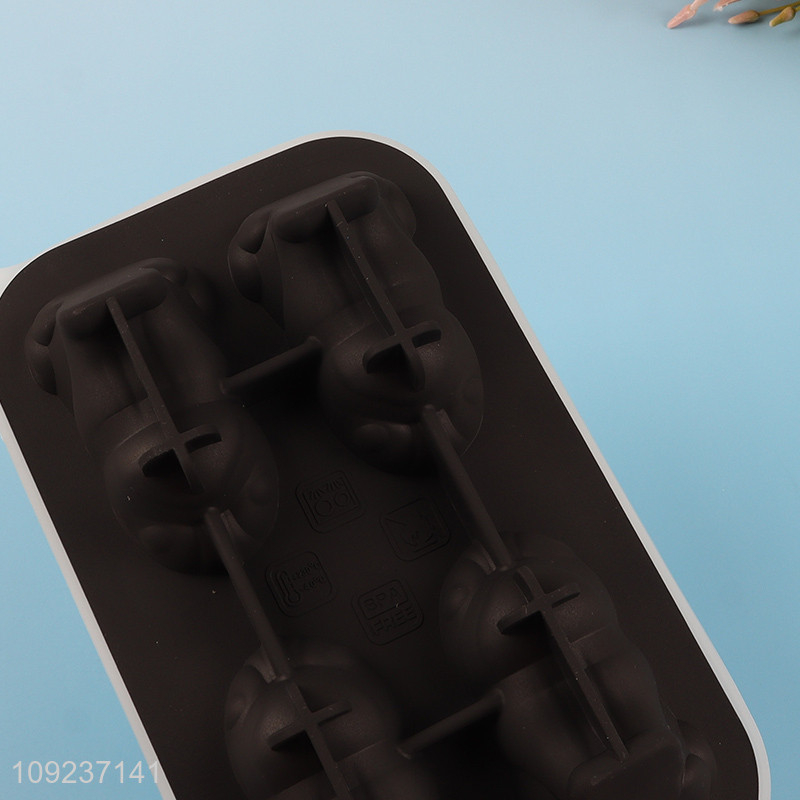 Hot Selling Food Grade Silicone Ice Tray Ice Cube Molds with Lid