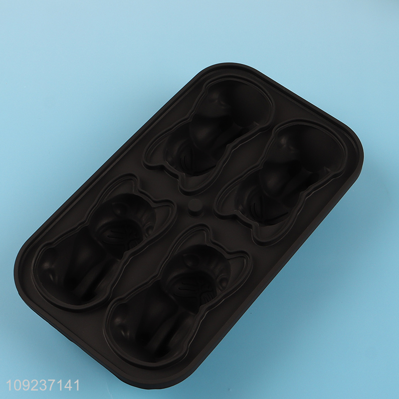 Hot Selling Food Grade Silicone Ice Tray Ice Cube Molds with Lid