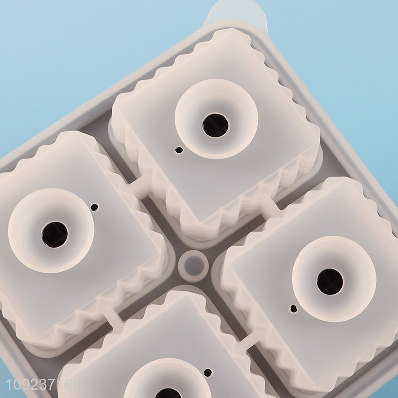 New Product Ice Cube Molds Silicone Ice Cube Tray for Corktail