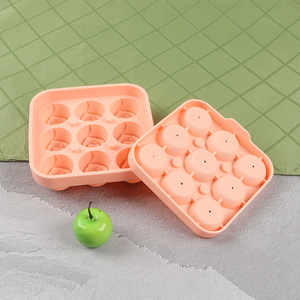 Good Quality BPA Free Food Grade Flexible Silicone Ice Cube Molds