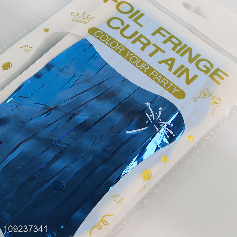 China products party supplies decorative foil fringe curtain for sale