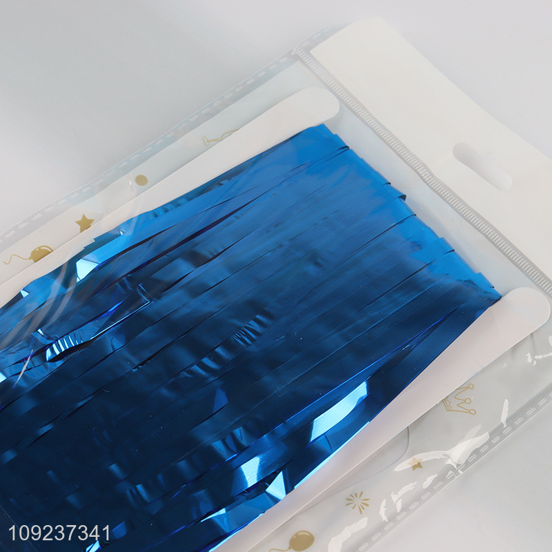 China products party supplies decorative foil fringe curtain for sale