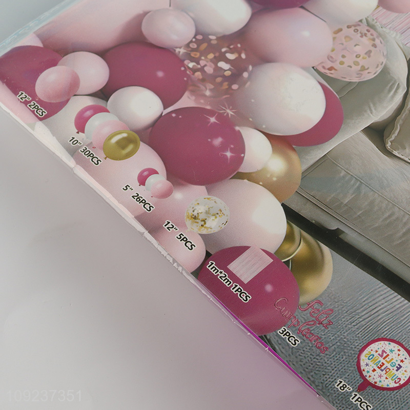 Popular products party supplies aluminum foil balloon set for decoration