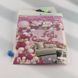 Popular products party supplies aluminum foil balloon set for decoration