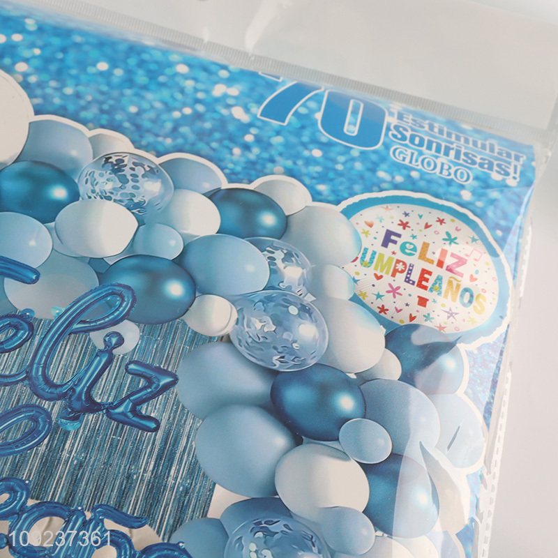 China supplier creative party supplies decorative aluminum foil balloon set