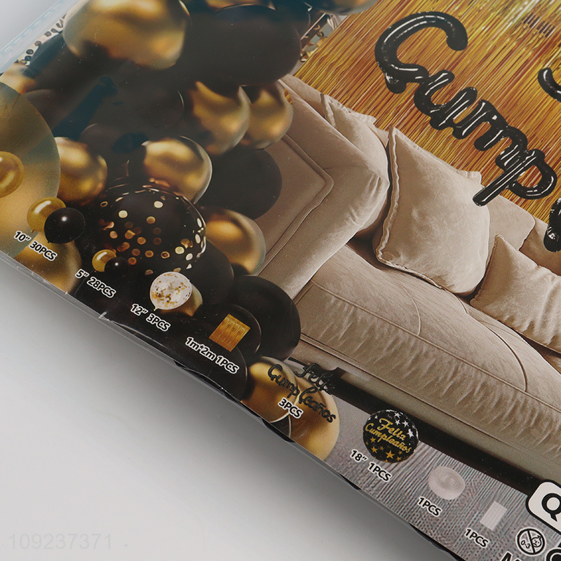 China factory party decoration aluminum foil balloon set for sale