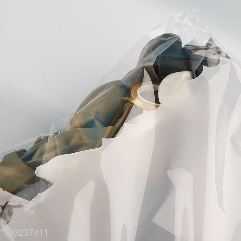 Factory price party supplies decorative aluminum foil balloon set for sale