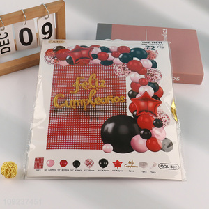 Latest products wall decoration foil balloon set combination balloons for party