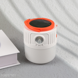 Wholesale Solar Usb Rechargeable Led Emergency Lamp Outdoor Camping Light