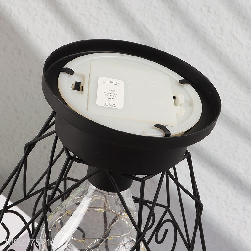 Good Quality Metal Wire Led Table Lamp for Living Room Decoration