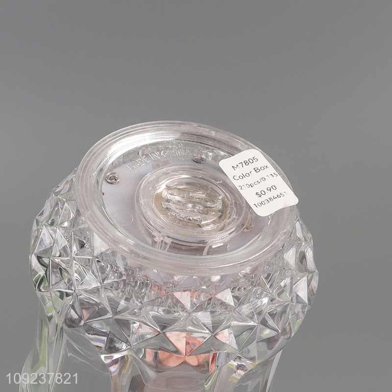 High Quality Light Up Plastic Drinking Tumbler Flashing Plastic Cup