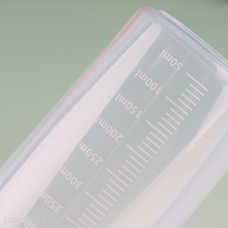 Hot selling large capacity clear plastic soy milk cup wholesale