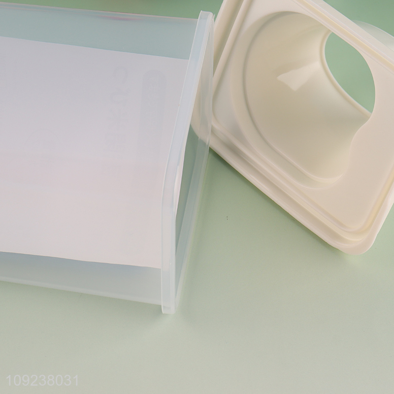 Good selling clear sealed food container 870ml rice dispenser wholesale